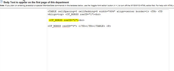 Publish Blog Headlines on the Portal Page