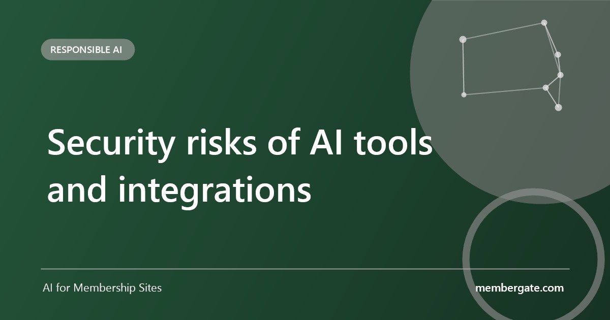 Security risks of AI tools and integrations