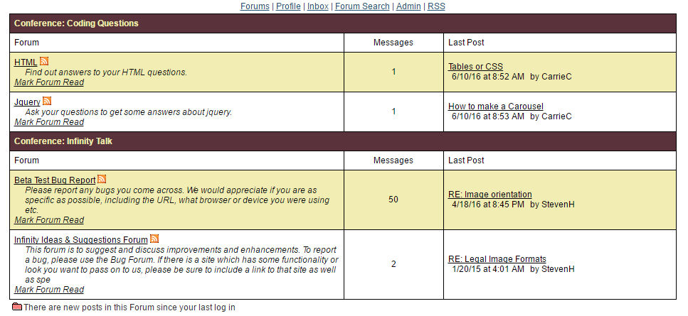 Customize Forum Colors