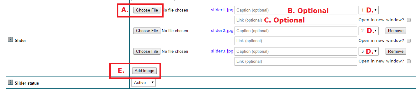 Slider Image