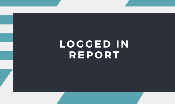 Logged In Report