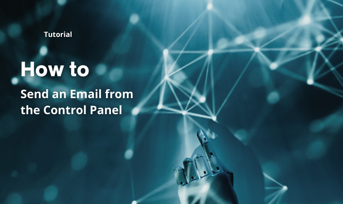 How to Send an Email from the Control Panel