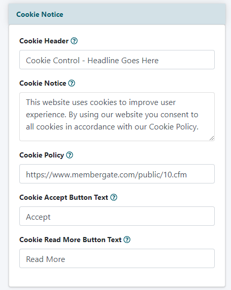 Edit Site Descriptions