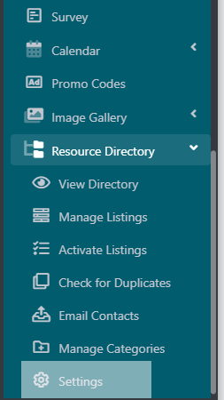 How to Set Up the Resource Directory