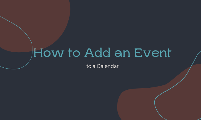 How to Add an Event to the Calendar