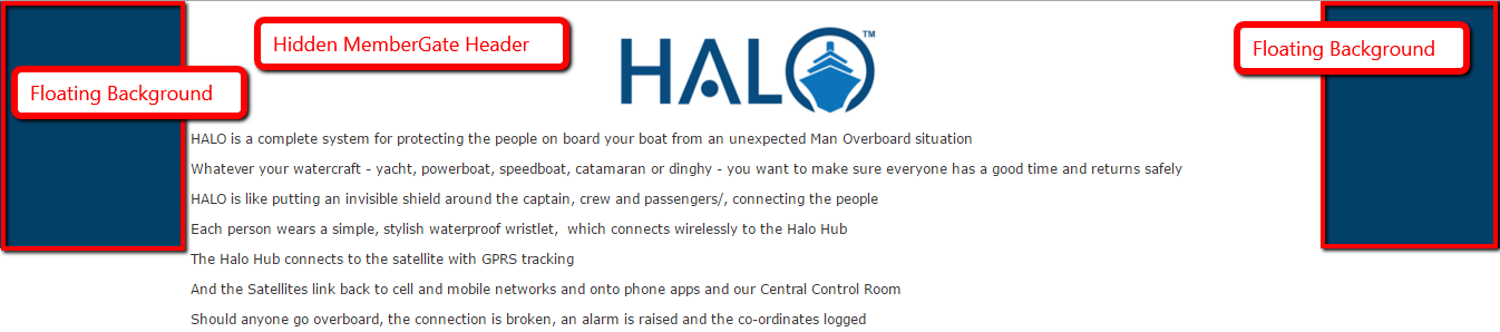 How to Hide the Background When a Page Doesn&##x27;t have the Header Showing