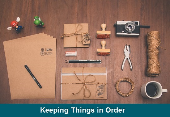 Arranging Content Pages