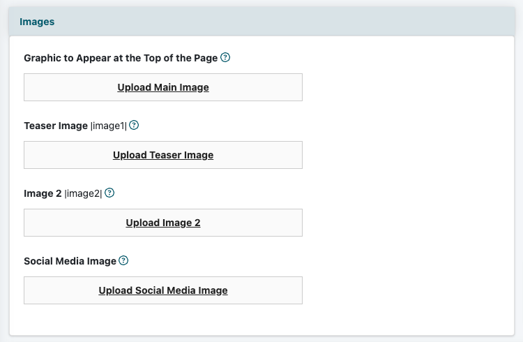 *UPDATED How to add an Image to a Content Page