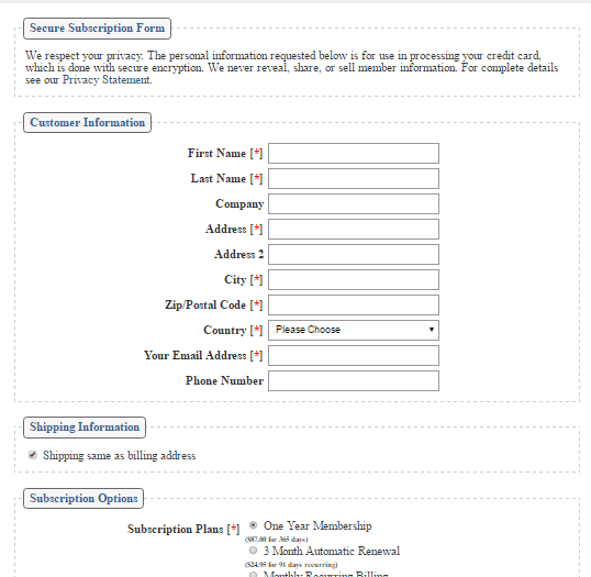 Are You Using a Responsive Subscription Form?