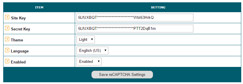 Upgrade to reCAPTCHA to make your forms safer!