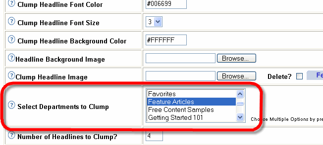 Understanding Membergate Clumps of Articles