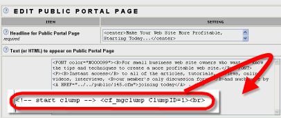 Understanding Membergate Clumps of Articles
