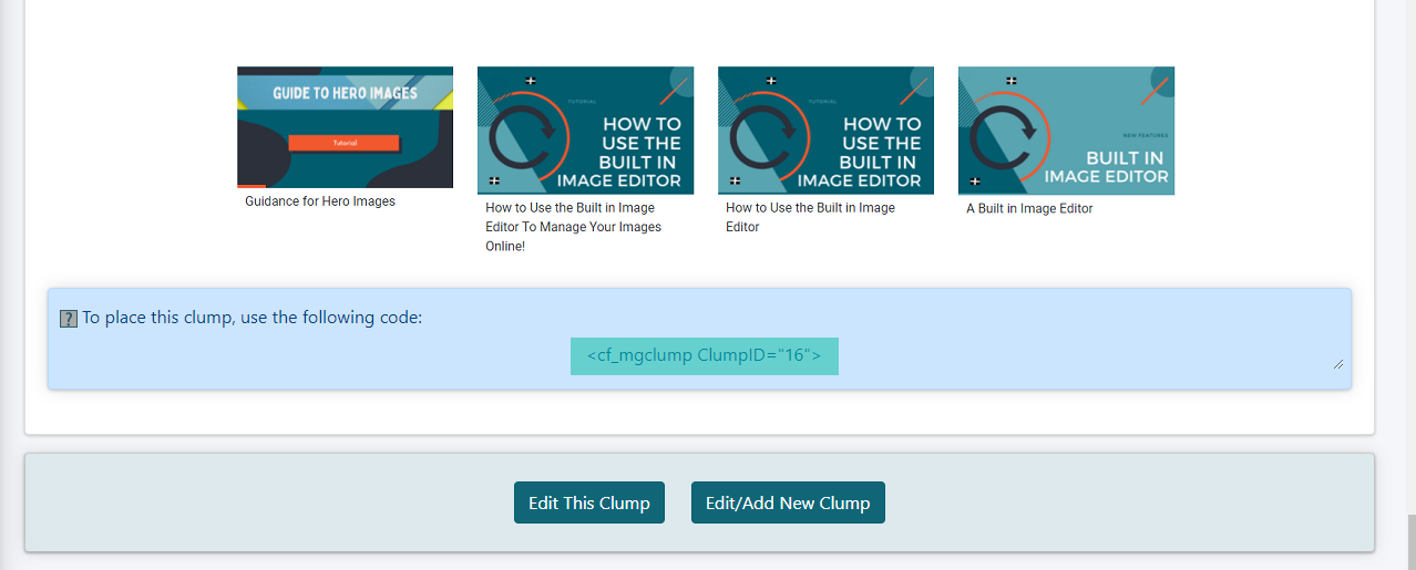 Understanding Membergate Clumps of Articles