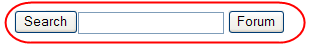 How to add a 'search the forum' feature to the top of your forum