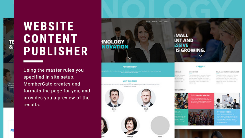 Website Content Publisher