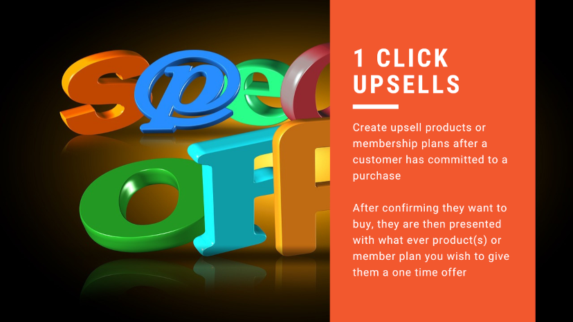 1 Click Upsells