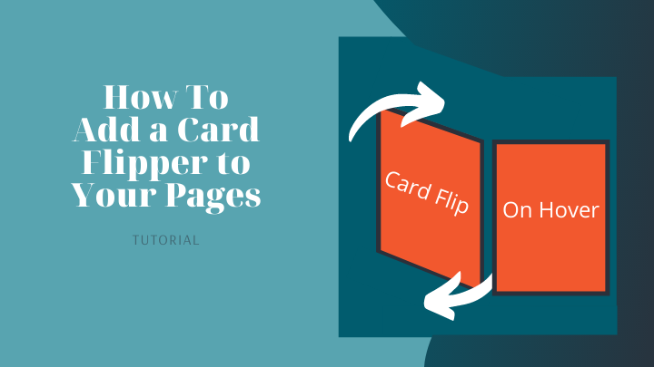 How to Add a Card Flipper to Your Pages