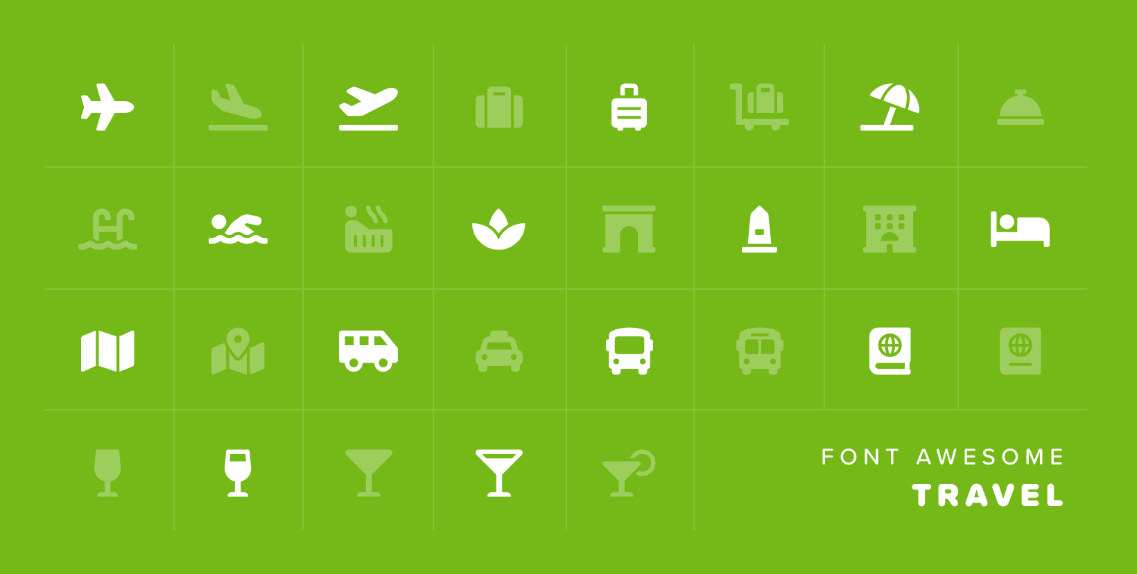 More Font Awesome Icons Added