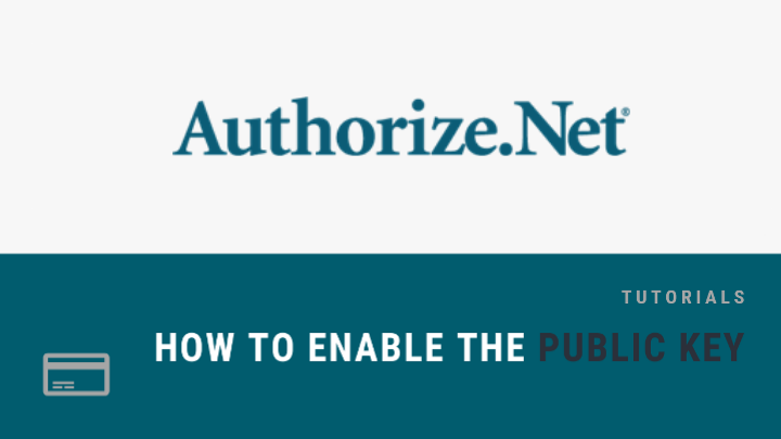 How to Enable Authorize.CIM Public Key