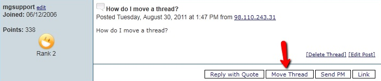 Easily Move a Forum Thread