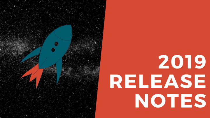 2019 Release Notes