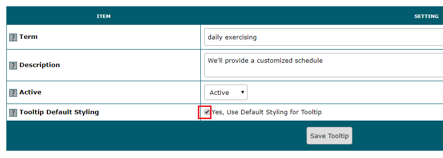 How to Use the Tooltip Generator