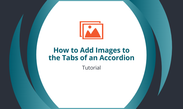 Add an Image to the Tabs of an Accordion