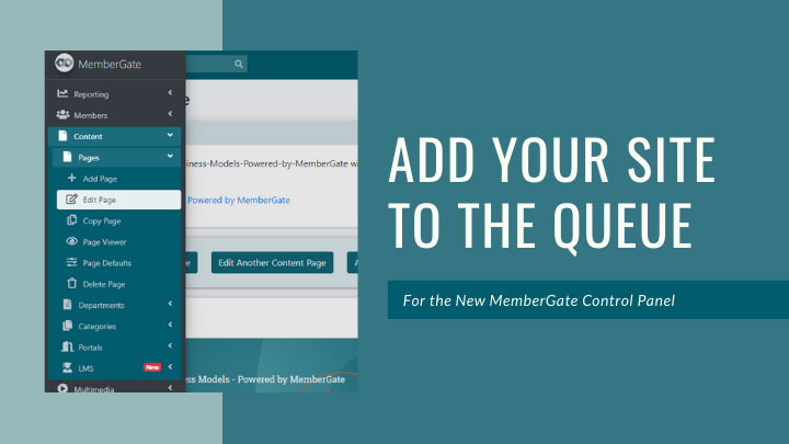 UPDATE&##x3a; New Control Panel is Rolling Out&##x21;