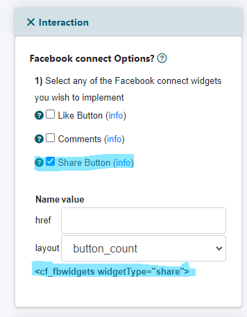 Using the Facebook Connect Functions