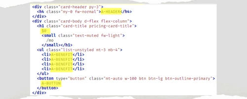 Bootstrap Snippet&##x3a; Pricing Table