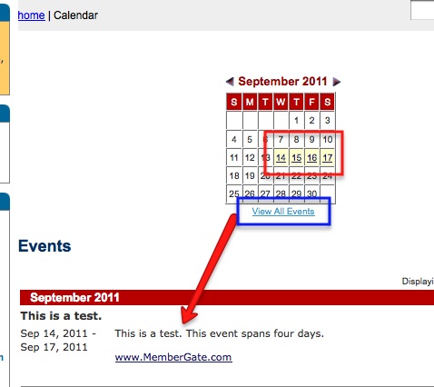Set Multiday Calendar Events