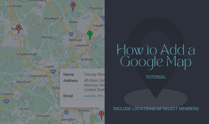 How to Add a Google Map to a MemberGate Website