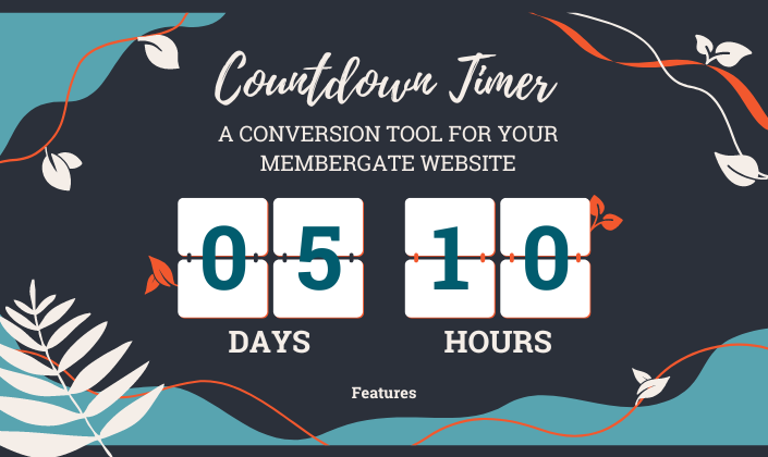 Countdown Timer - a Conversion Tool for Your MemberGate Website