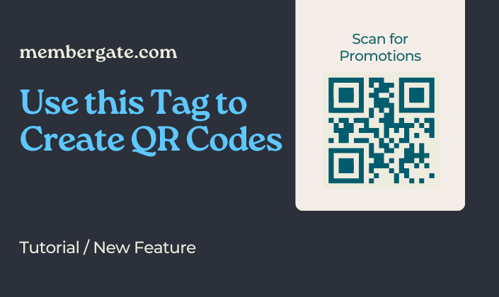 QR Code Tag Generator