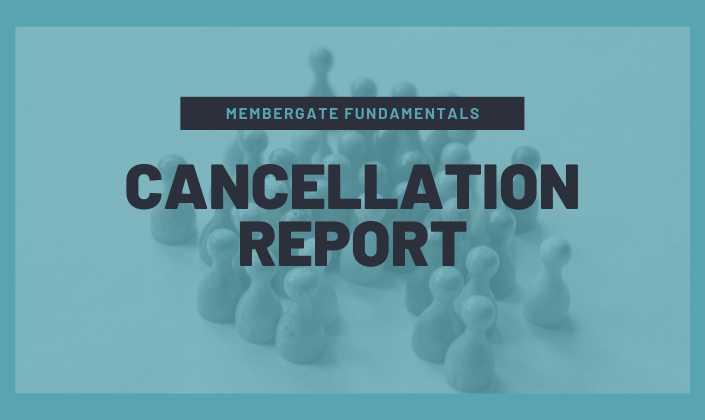 Cancellation Report Sorting