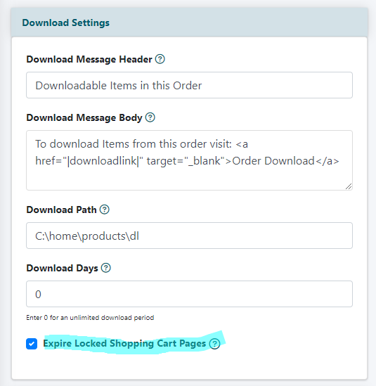 Sell A Content Page As a Product in the Shopping Cart (Locked Shopping Cart Product)