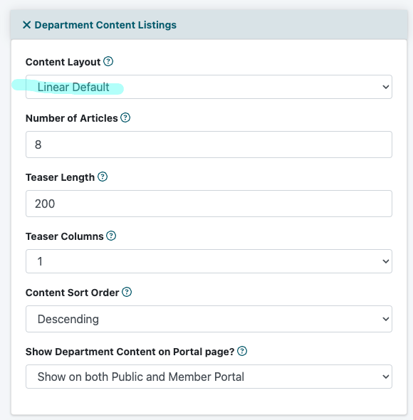 How to Add User-Selectable Layouts