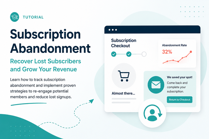 Using Subscription Abandonment to Recover Signups