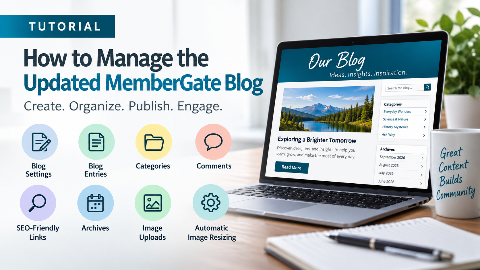 How to Manage the Updated MemberGate Blog