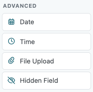 Advanced Form Fields