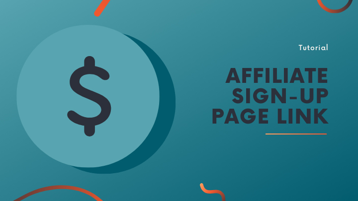 What is the link for the affiliate sign-up page&##x3f;