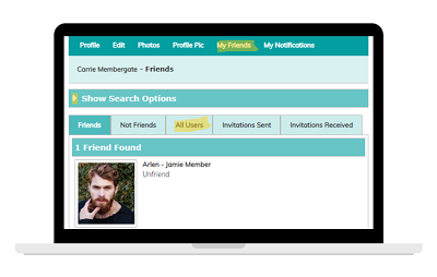 Steps to Hide Member Profiles