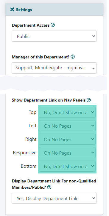 Update a Department so it Has an Inactive Status