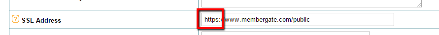 My site has an SSL certificate, but the 's' is not appearing at the end of http on the subscription page.
