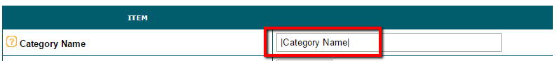 I have an image with the category's name. How do I hide the category name on my nav panels?