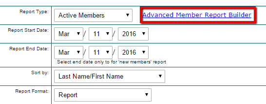 How do I find a list of all active members on my site?