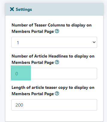 How can I keep articles in my clump from being shown again underneath the clump box?