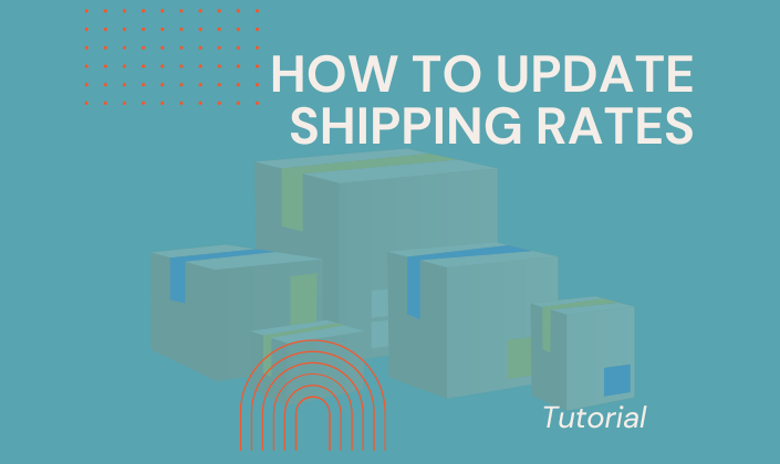 Update Shipping Rates for Shopping Cart Sales