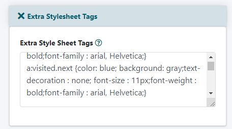 How can I edit the font settings of my site&##x3f;