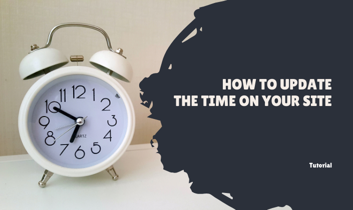 Change the Time on Your Site